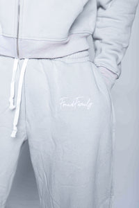Moon Grey "FF" Barrel Pants