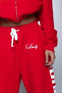 Inferno Red "FF" Barrel Pants