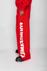 Inferno Red "FF" Barrel Pants