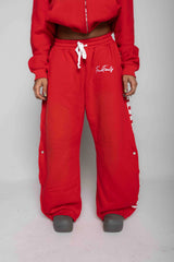 Inferno Red "FF" Barrel Pants