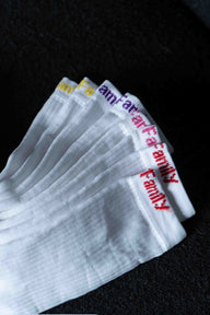 Yellow Trim Socks