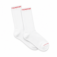 Red Trim Socks
