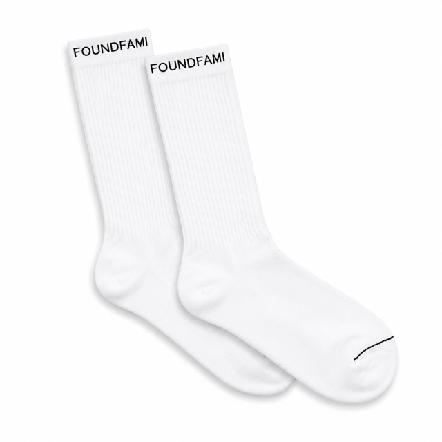 White Trim Socks
