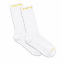 Yellow Trim Socks