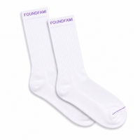 Purple Trim Socks