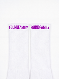 Purple Trim Socks